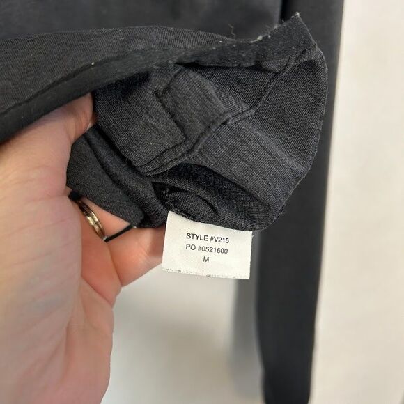 Vuori Sunday Element Jacket Mens M Full Zip Black Gray V215 Hooded Zip - Picture 6 of 6